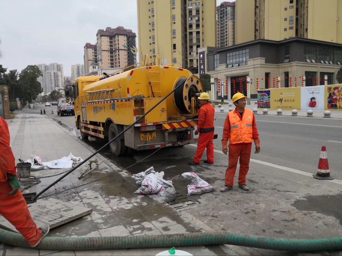 范县排污管道清淤-管道清洗